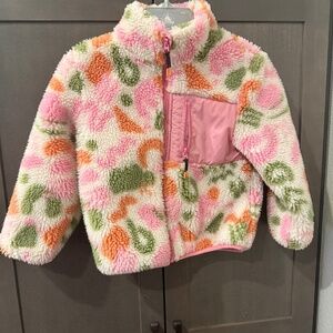 H&M Girls Sherpa Jacket 5T-6